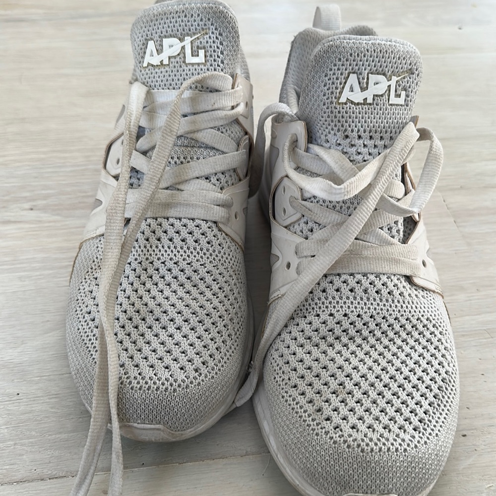 White APL sneakers